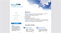 Desktop Screenshot of brightcore-technologies.com